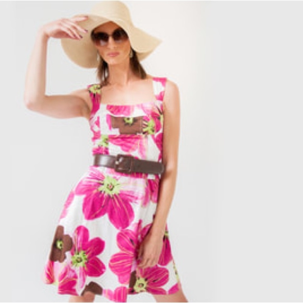 90s Candie’s Floral Fit & Flare SunDress